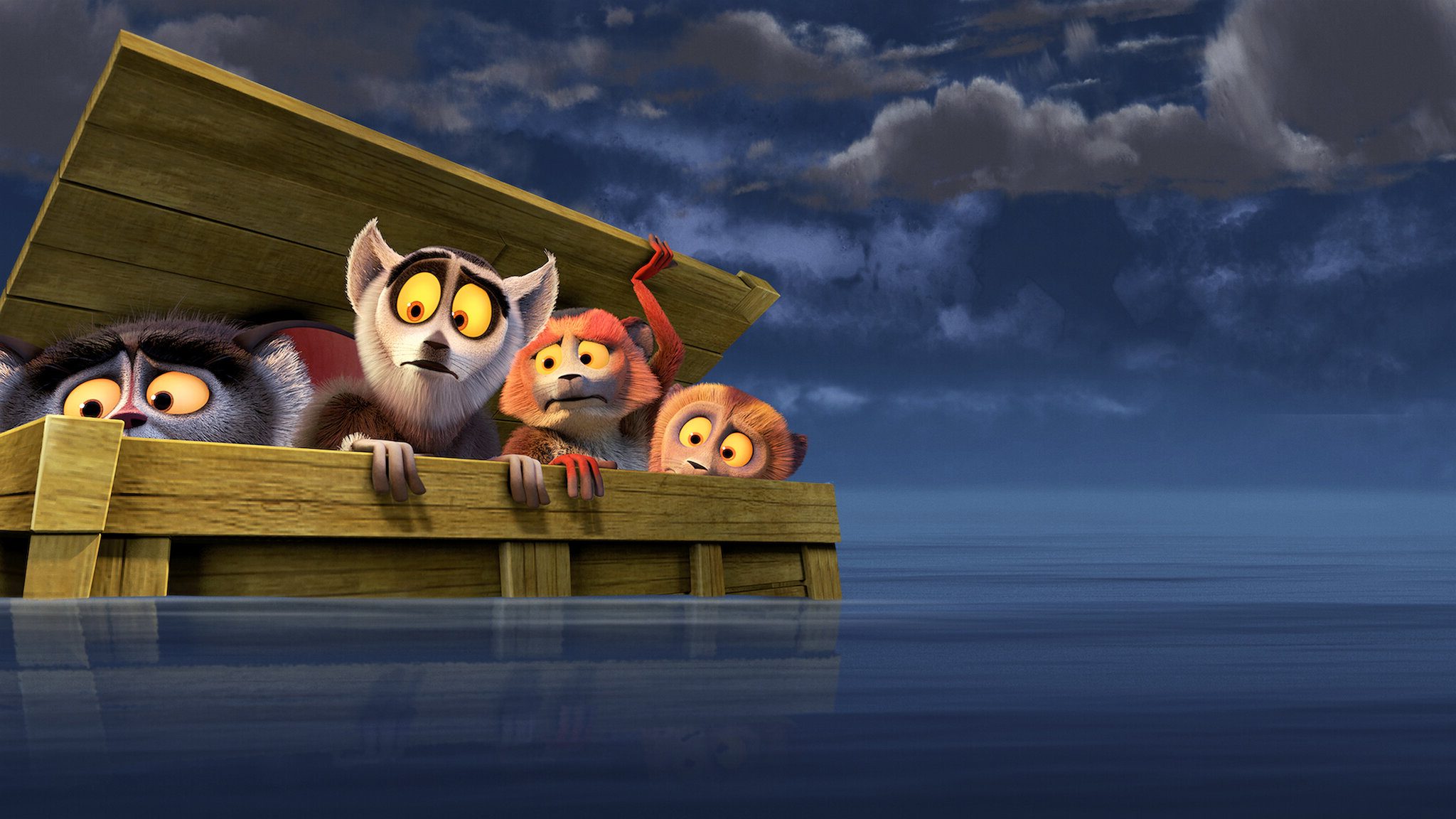 دانلود انیمیشن All Hail King Julien: Exiled