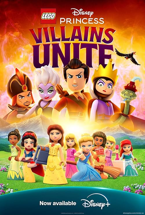 دانلود انیمیشن Lego Disney Princess: Villains Unite 2025