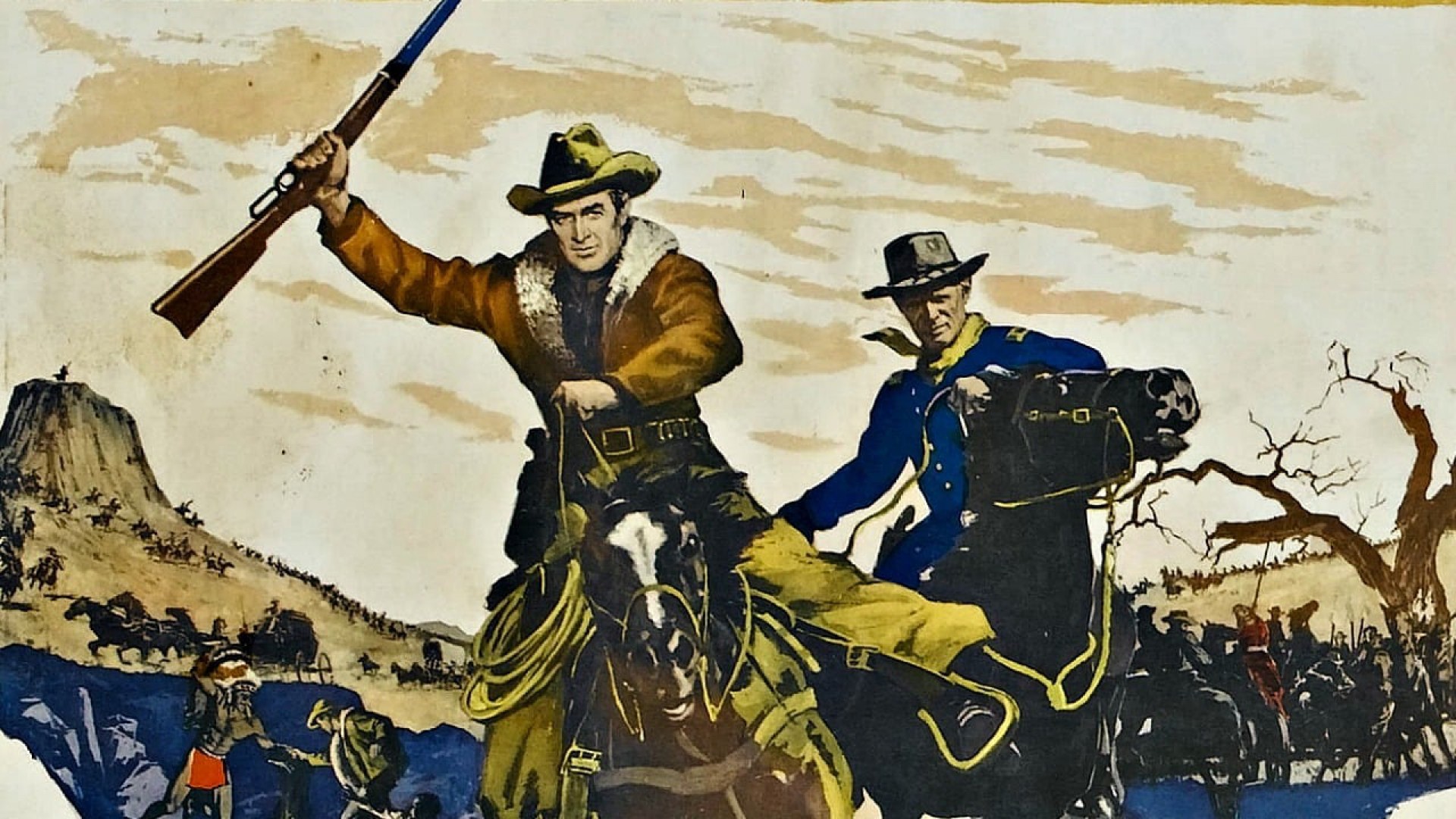 دانلود فیلم Two Rode Together 1961