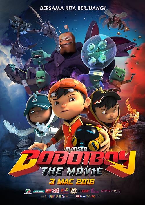 دانلود انیمیشن BoBoiBoy: The Movie 2016