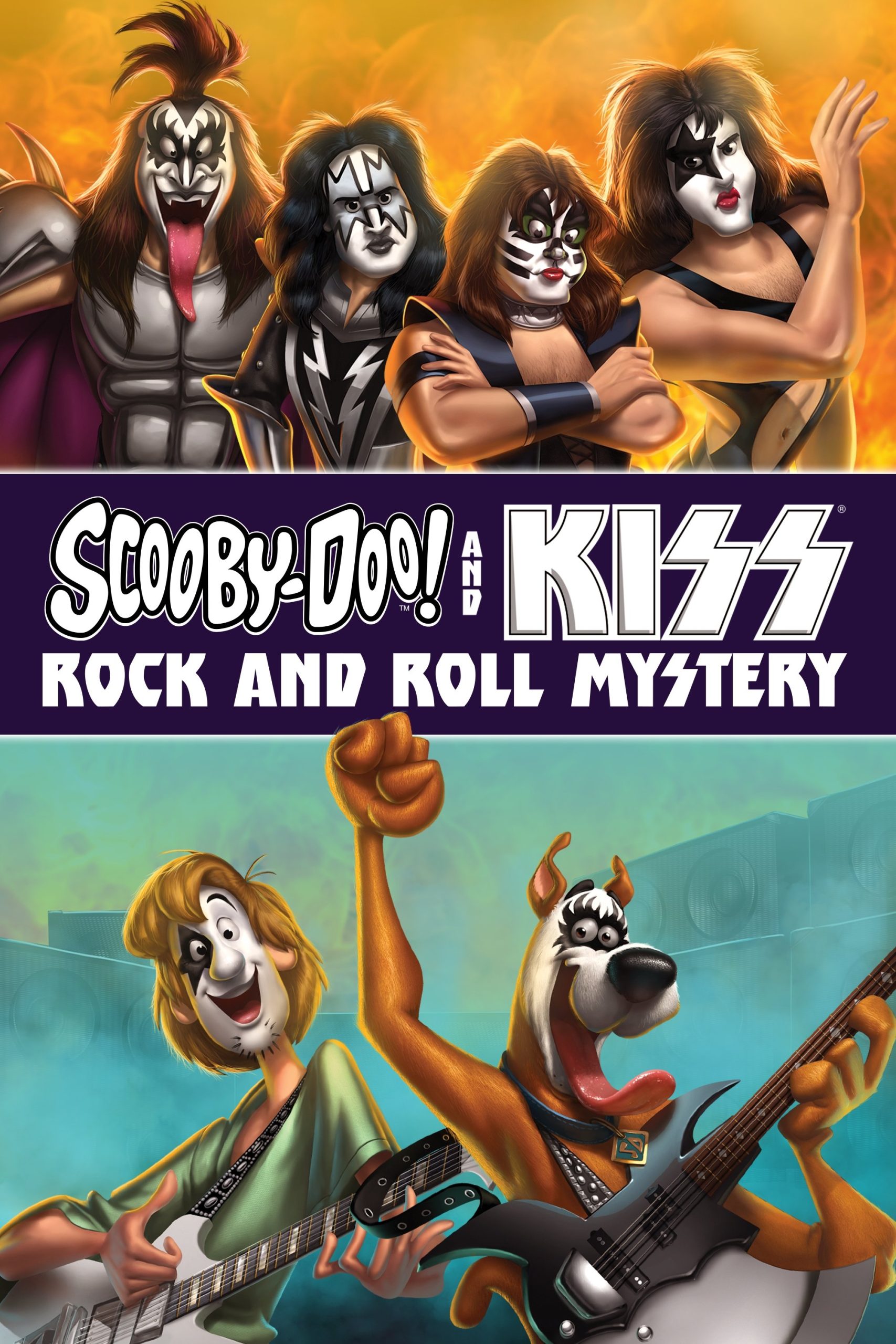 دانلود انیمیشن Scooby-Doo! And Kiss: Rock and Roll Mystery 2015